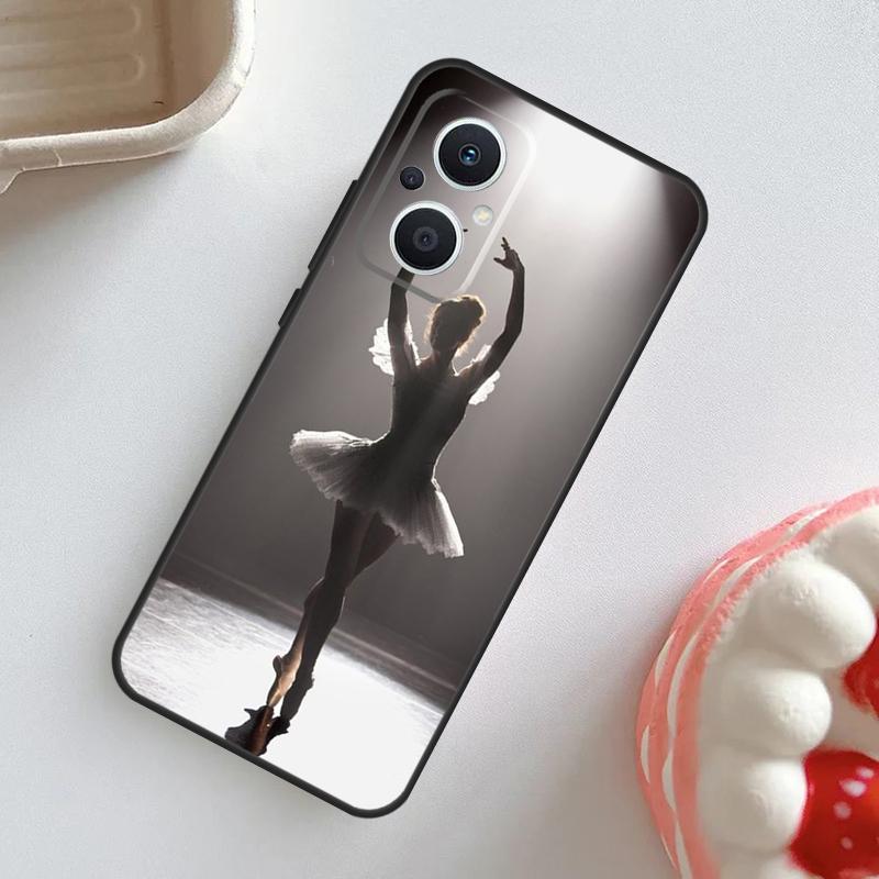 Чехол для танцора балета, балерины, для OPPO Reno 11F 8T 4Z 5Z 4 6 7 8 5 Lite 10 Pro, OPPO Find X2 X3 Lite X5 X6 Pro, Крышка