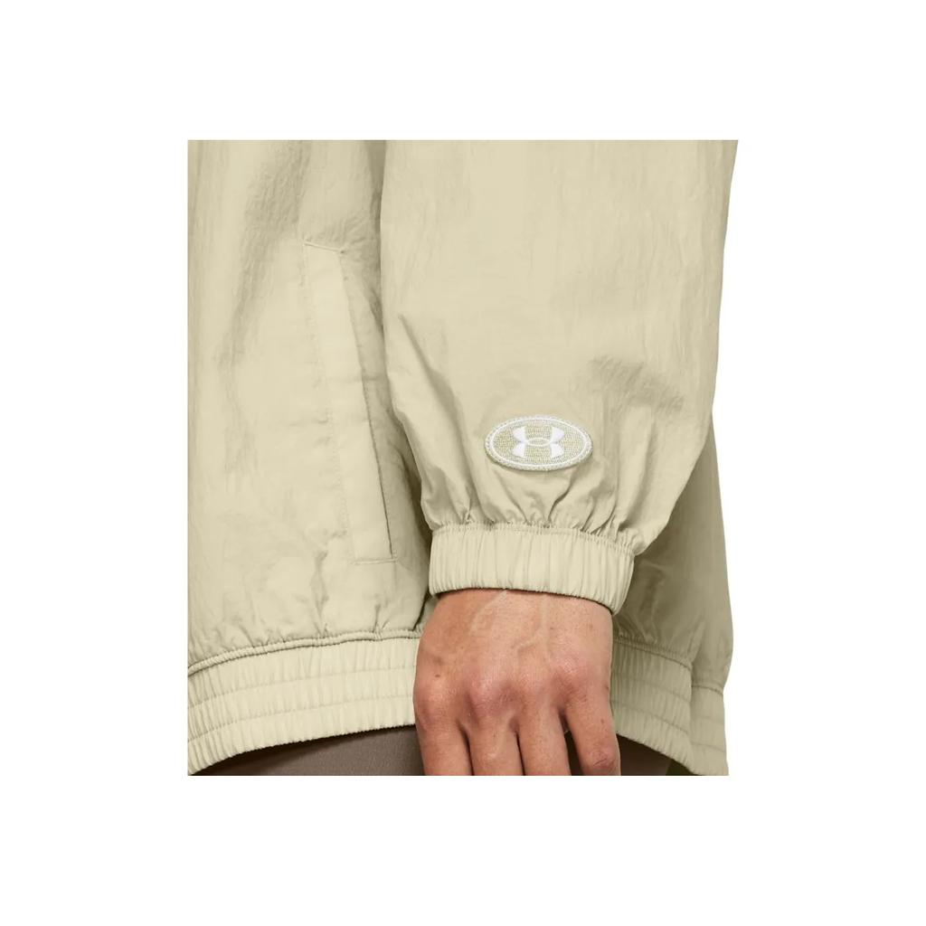 Under Armour Legacy Color Block Waterproof Training Jacket Women Jacket Khaki 1382762-289