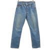 90s 501 USA Made Old Straight Denim Pants W29 Wash Blue Jeans Men's Used
