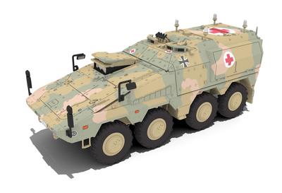 Revell 1/72 масштаб Немецкий GTK Boxer sgSanKfz пластиковый набор 03362 (Боевая машина)