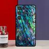 Чехол Funda с текстурой раковины моллюска Абалон для Samsung Galaxy S25 Ultra S9 S10 S20 S21 FE S22 S23 Plus S24 Ultra