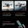 New K10 MAX Aerial Photography 4K Drone Obstacle Avoidance Three-camera Remote Control Aircraft Optical Flow Quadcopter Toy Gift