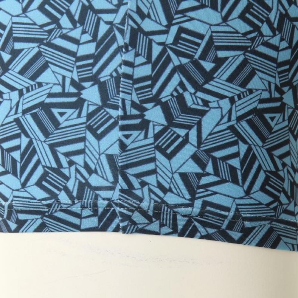 Wakolu Полиэстер Спандекс Простой Геометрический Принт Мужские S droweS Wmp2400