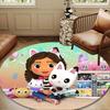 Rainbow Friends Dollhouse Round Rug for Livingroom,Bedroom, Palyroom, Chair Rug, Area rug, Circle Carpet, Large Size Fan Christmas gift