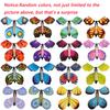 1-30PCS Random Magic Flying Butterfly In The Book Rubber Band Wind Up Toy Internet Celebrity Butterfly Simulation Party Gift