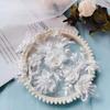 Three-Dimensional Lace Embroidery Lace Flower Handmade Diy Flower Accessories Headgear Clothes Decoration Nail Beads Clothing Accessories