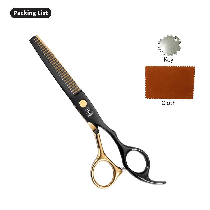 SANGELAR 6-дюймовые профессиональные парикмахерские ножницы, парикмахерские ножницы для стрижки волос, салонные инструменты для мамы, папы, друзей, подарки