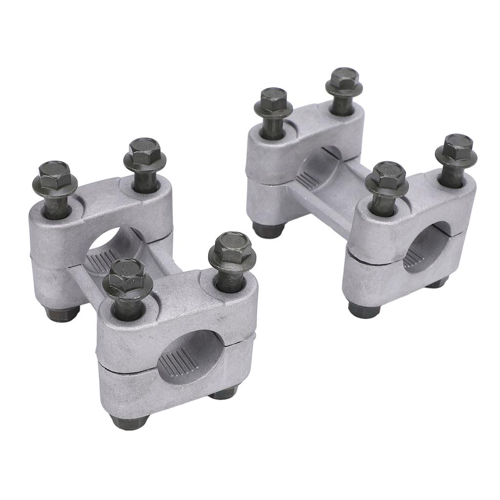 22mm 7 8in Handlebar Risers Mount Clamp Aluminum Alloy Anodized Handle Bar Riser Mount Adapter for ATV Dirt Bike