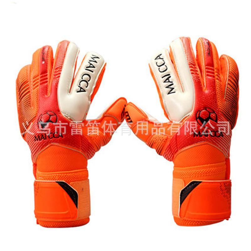 Kids Professional Goalkeeper Gloves With Finger Protection Soccer Training