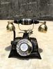 4 New Design Telephone ,Black,Red,Gold,DesignGold Vintage Handset Rotary Dial Candlestick Landline Telephone Maharajah's Style