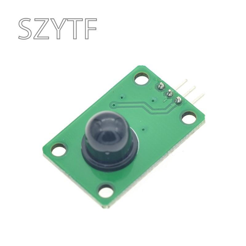 PIR-сенсорный элемент D203S, пироэлектрический инфракрасный детектор с черной линзой Френеля 011050, для обнаружения движения, управления освещением