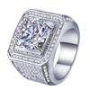 European And American Fashion And Domineering Micro -Diamond Men 'S Rings