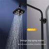 Rectangle High Pressures Shower Head Innovative Designs Boosts Water Pressures Bathroom Accessory for Shower Experience