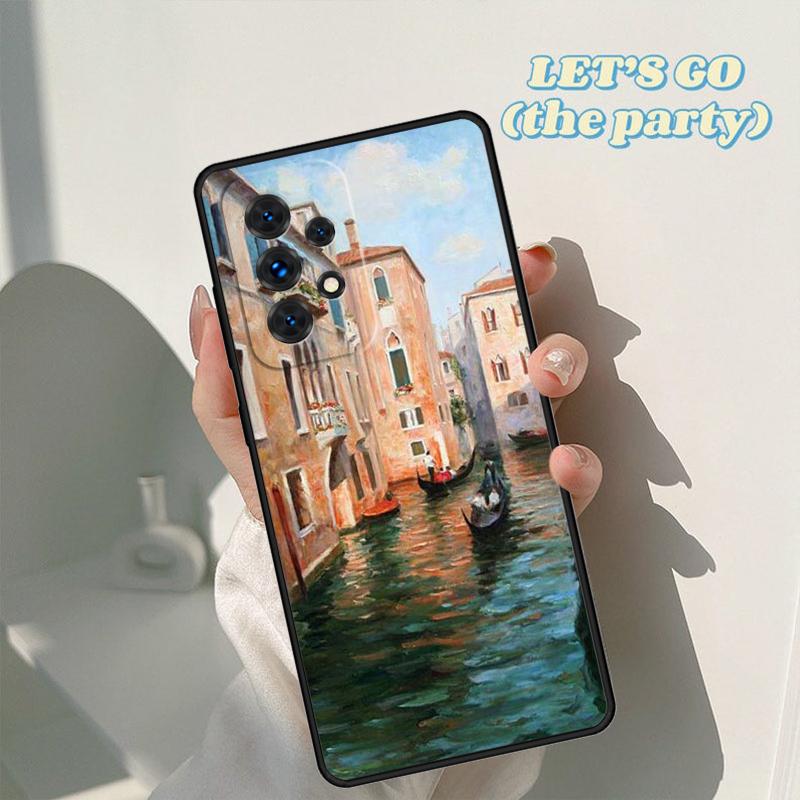 Чехол для телефона Travel italy Street Venice Для Samsung Galaxy A42 A31 A40 A51 A71 A32 A80 A91 A52 A72 A20e A21S A50 A70 A11 A12