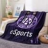 FK Austria Wien Print FlAannel Blanket, High quality Comfortable for All Seasons, Home Decor, Warmth and Comfort