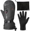 Snowboard for Men and Winter and Includes Removable Inner Gloves Nda-style Mittens, Waterproof, Women, Snowboarding, Skiing, Motorcycles, Five-Finger