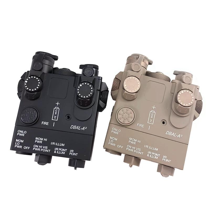 OGL PEQ15 Tactical Battery Box with Green Laser & Infrared Flashlight