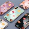 Красочные печатные узоры с квадратным краем корпуса с покрытием корпуса телефона Роскошное покрытие Мягкий чехол для телефона для iPhone Motorola Moto OnePlus Samsung