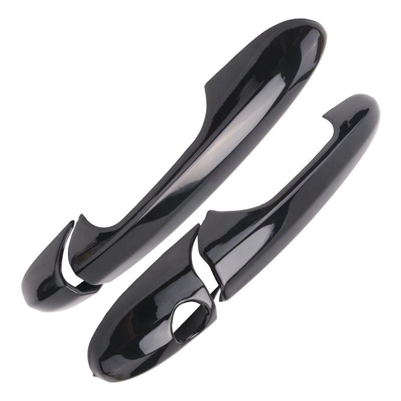 Protective Exterior Car Door Handle Cover Trim Side Handle For Fiat 500 Abarth 595 695