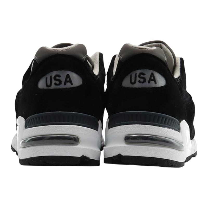 New Balance 990v2 Сделано в США Наследие Черный Оловянный Кроссовки M990BK2