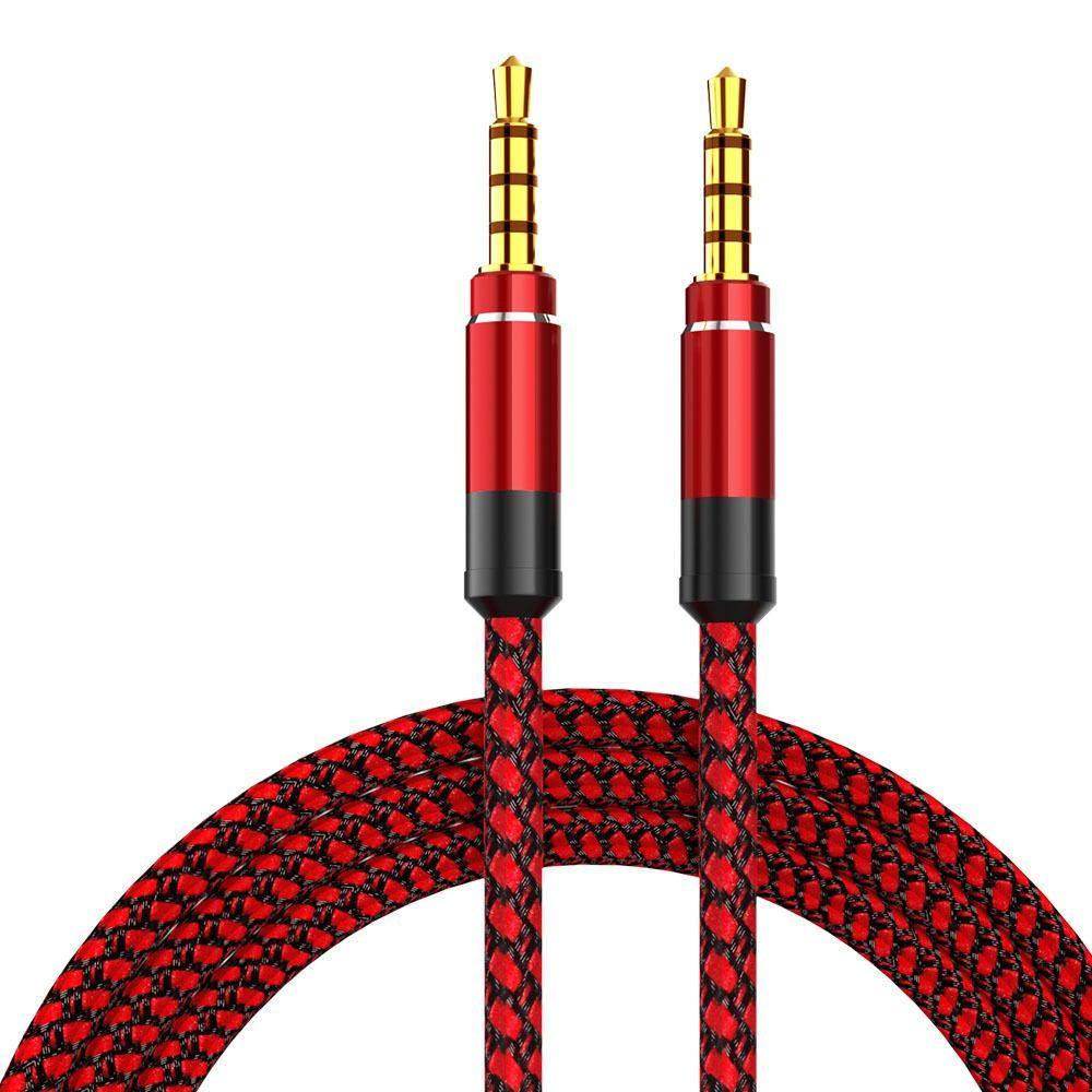 Mounted Auxiliary Line Headphone Extension Cord Car AUX Cable Audio Adapter Cord 3.5mm Audio Cable