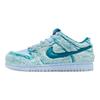 Dunk Low GS Йети Детские Кроссовки Синий Зеленый-Бездна Небесно-Голубой IM7171-301