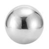 6 Pcs Stainless Steel Decorative Balls Metal Hollow Balls Smooth Gazing Mirror Ball