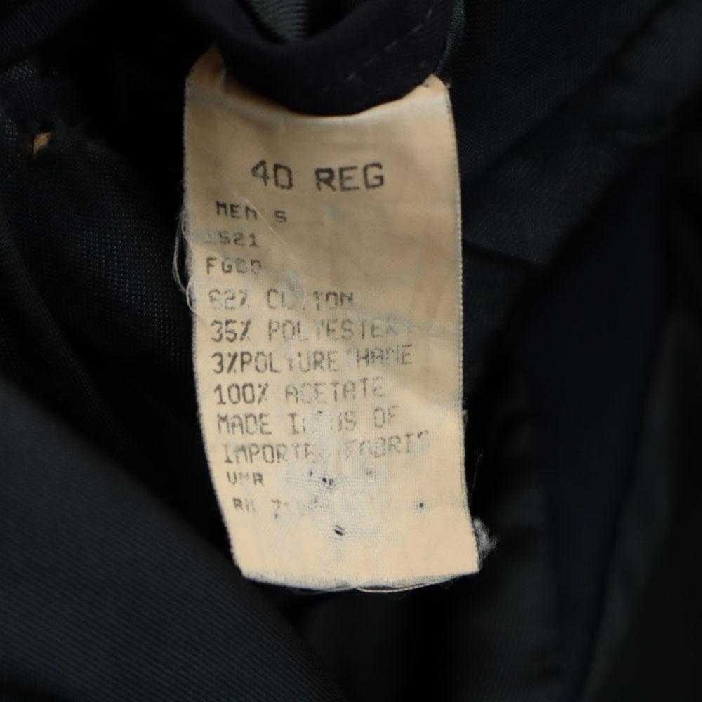 L.L.BEAN Винтажный пиджак-буш 80-х годов, сделано в США, 40R, темно-синий блейзер, мужской, б/у