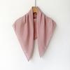Malay headscarf spring and summer 71 solid color square scarf velvet herringbone silk scarf high-end cotton and linen headscarf