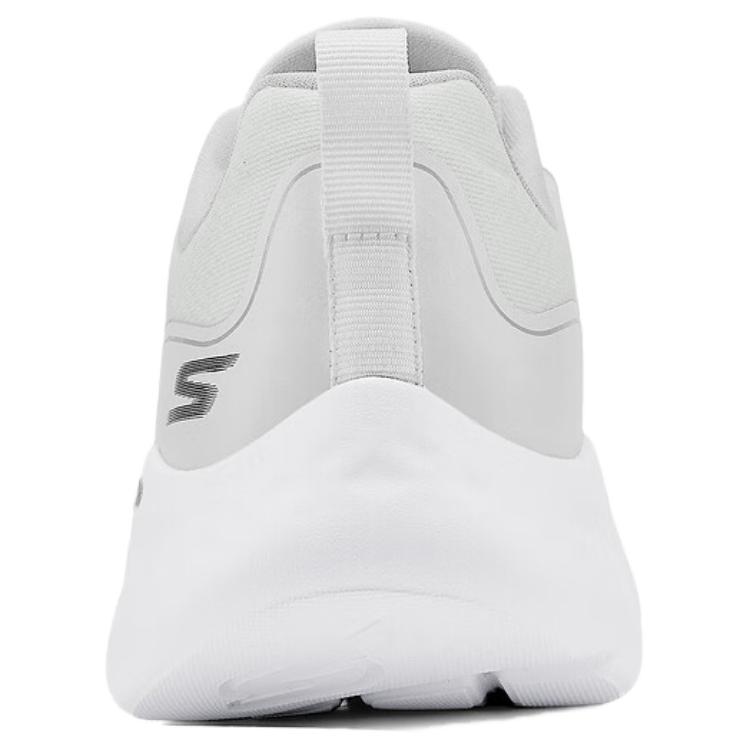 Skechers Go Run Lite Удобные Нескользящие Прочные Низкие Повседневные Беговые Кроссовки Мужские Сникеры Белый Серый 220318-WGY