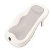 Reclining Baby Bath Seat with Thermometer Foldable Infant Rinse Clean Support Anti Slip Solid