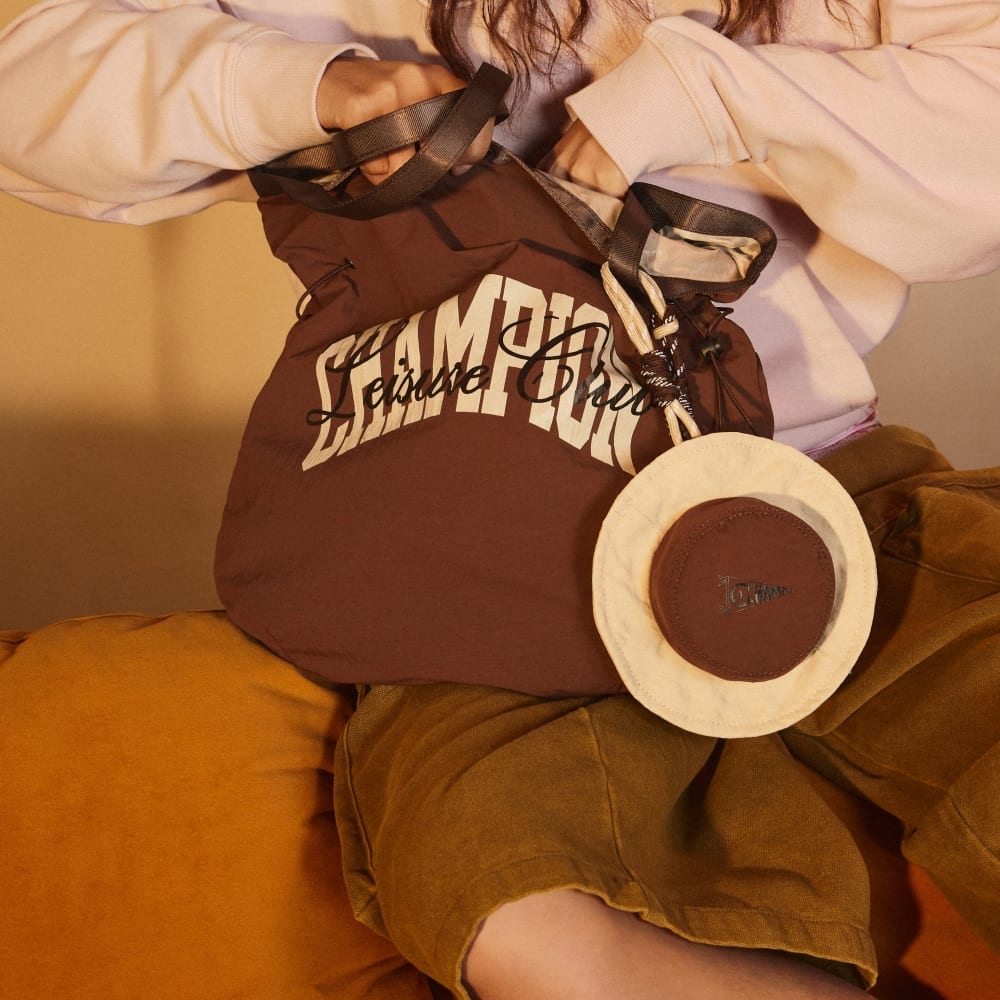 Champion Fabric Backpack Handbag Unisex U5CACPU34