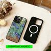 Garden Paint Art Phone Case For iPhone17,16,15,14,13,12,11 Plus,Pro Magnetic with Magsafe Wireless Charging
