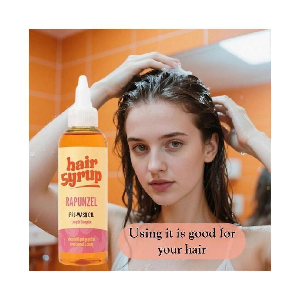 (3pcs) 1/2/3x NEW Rapunzel Hair Syrup Pre-Wash Oil Treatment Boost Hair Growth 100ml