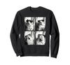 Funny Hamster with Sunglasses Cool Rodent Animal Cute Meme Sweatshirt