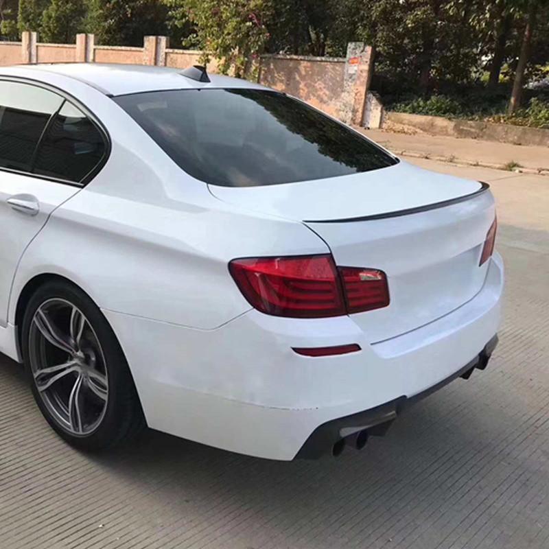 Универсальный черный спойлер для автомобиля, аксессуар из ПУ, мягкий задний спойлер на крышу багажника автомобиля, наклейки, отделка, крыло багажника