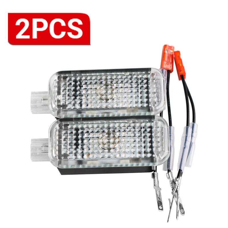 DROQ8 For Skoda Superb 3 Octavia Pro A8 MK4 Rapid Kodiaq Karoq For Seat Leon MK3 Ibiza Ateca Toledo Car Footwell Lights Accessories