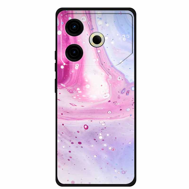 Чехол для телефона Tecno Pova6 Neo, задняя крышка из ТПУ для Pova 6 Neo, цвет мрамора, мягкий чехол, защитный Funda, роскошный силиконовый корпус