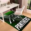 Carolina Panthers Printed Absorbent Washable Carpet, Non-Slip Bathroom Mats, Kitchen Rugs, Yoga Mat,Living Room Entrance, Camping Picnic Rugs