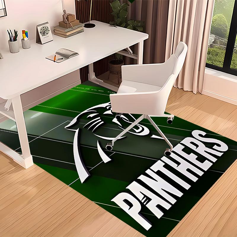 Carolina Panthers Printed Absorbent Washable Carpet, Non-Slip Bathroom Mats, Kitchen Rugs, Yoga Mat,Living Room Entrance, Camping Picnic Rugs