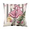 45cm Pink Christmas Cushion Cover Pillowcase 2025 Christmas Decorations for Home Xmas New Year Christmas Decor