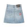 GUCCI x Doraemon Denim Short Skirts Women's Light Blue 467267-XDBOS-4452