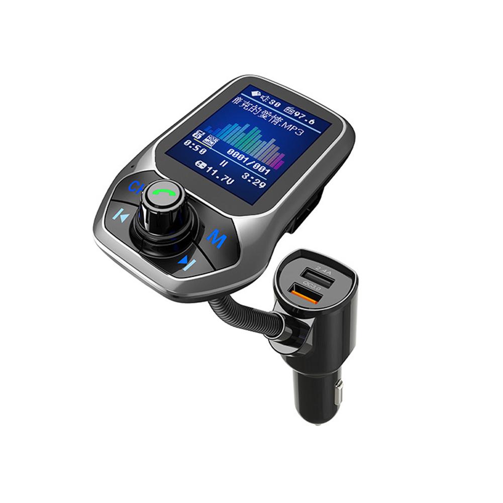 Bluetooth Music Player Car Adapter USB 3.0 Fast Charger Music FM Transmitter
