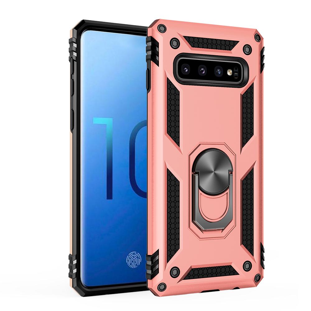 Защитный чехол военного класса с подставкой для Samsung Galaxy S7 S8 S8Plus S9 S9Plus S10 S10Plus S10E S10 5G