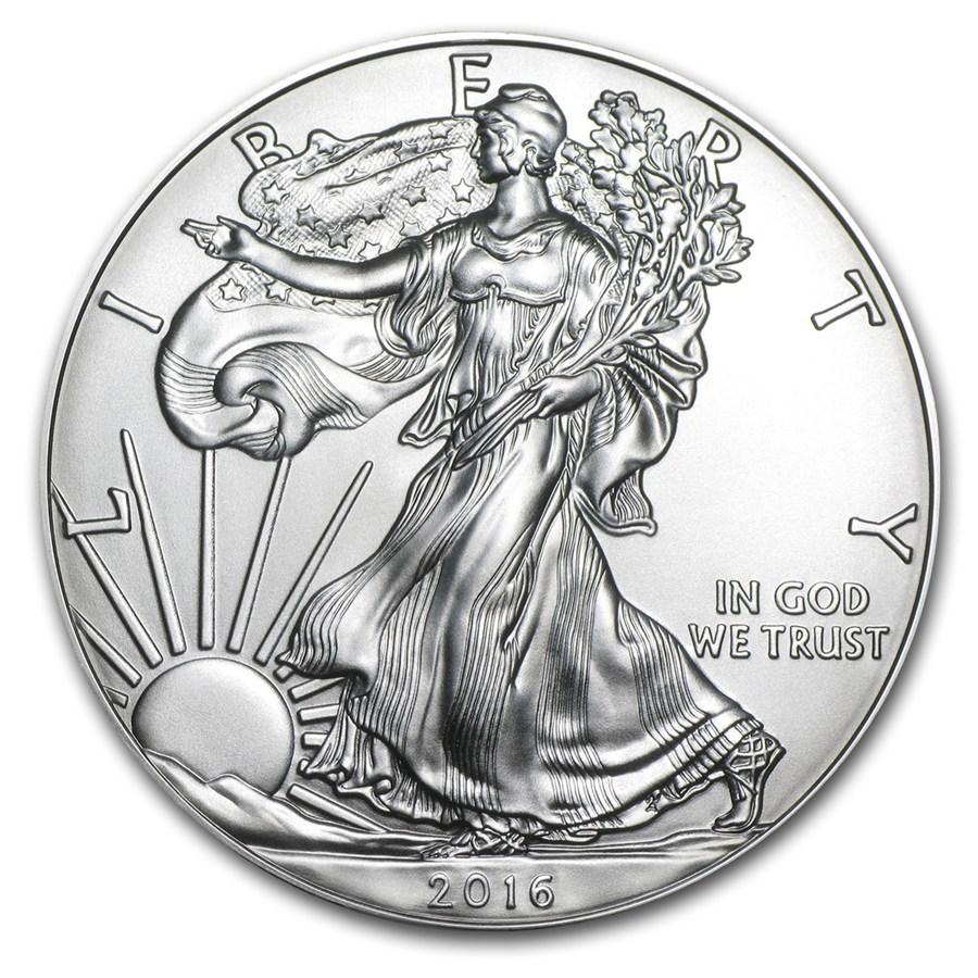 Statue of Liberty commemorative coin, 2011-2024, Eagle Ocean coin, silver plated, commemorative medal