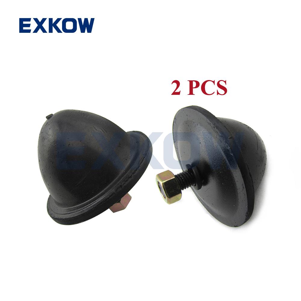 2PCS Front SUSP Lower Arm Bump Stopper Kit for Mitsubishi Pajero 2 MK2 Nativa Montero Sport I L200 Triton III L400 MB831096