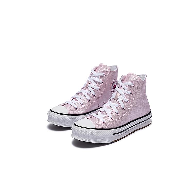 Converse Кеды Chuck Taylor All Star Lift Повседневные Спортивные Удобные Высокие Текстильные Кроссовки Унисекс Розовые A17127C