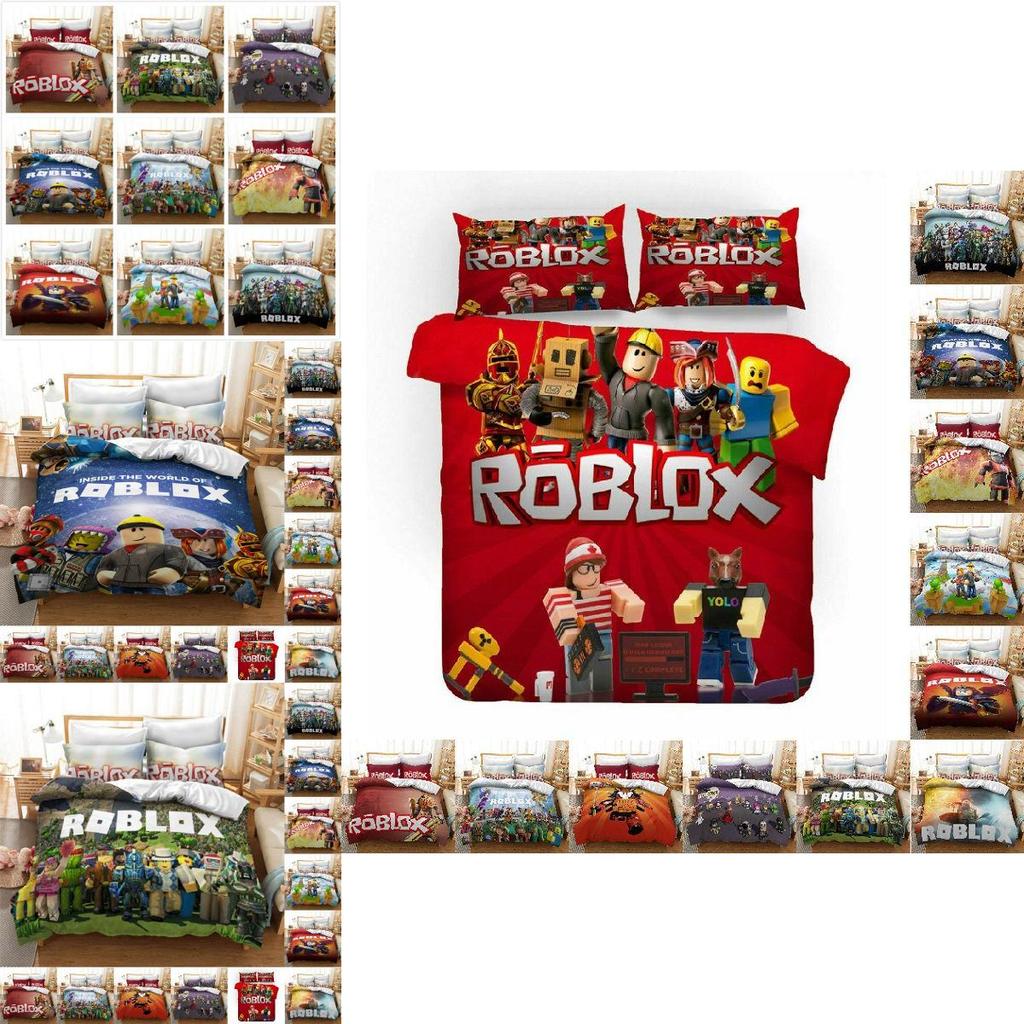 3D Мультяшное Аниме Набор Пухового Одеяла Высококачественная Цифровая Печать 3 Предмета Комплект Постельного Белья Студенческое Постельное Белье Пододеяльник Наволочки