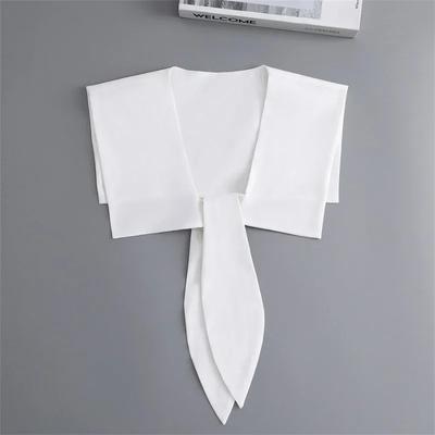 Casual Ladies Lapel Fake Collar Ties for Womens Vintage Detachable Shirt Collar Sweater False Collar Lapel Top Neckwear Ties