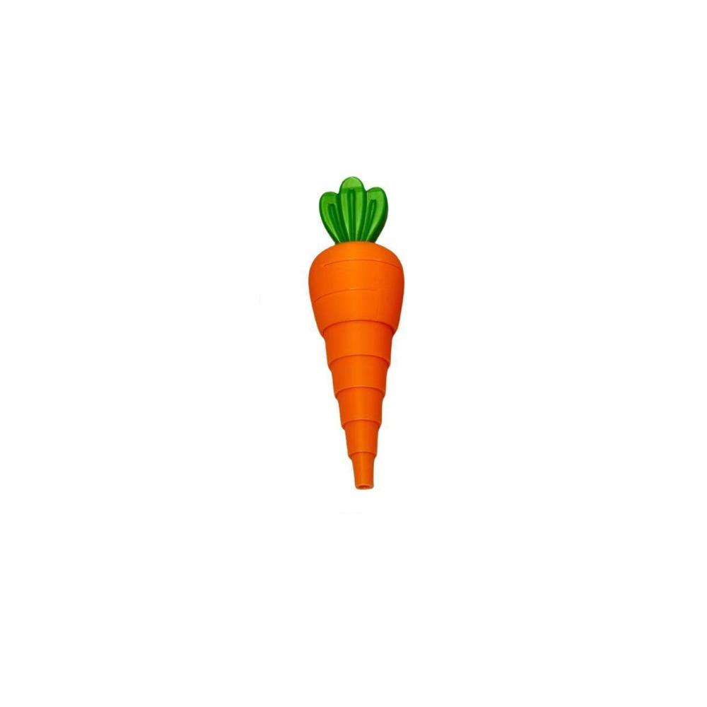 Colorful 3D Printed Scalable Carrot Simulation Plants Fidget Easter Stretchable Ornament Expandable Easter Desktop Decorations